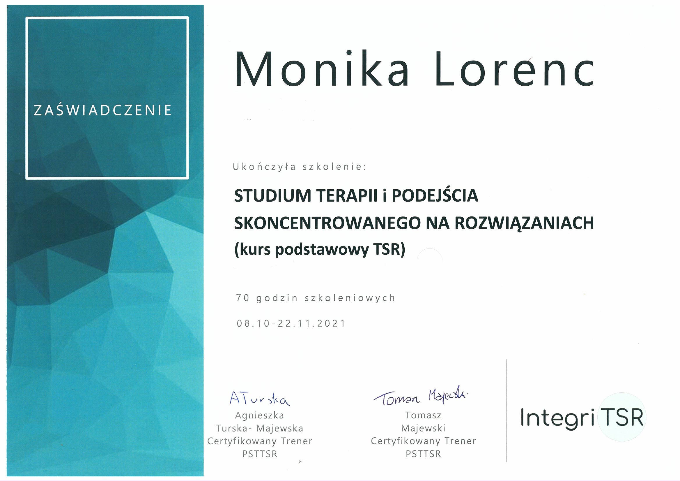 certyfikaty_psycholog_mgr_monika_lorenc_01