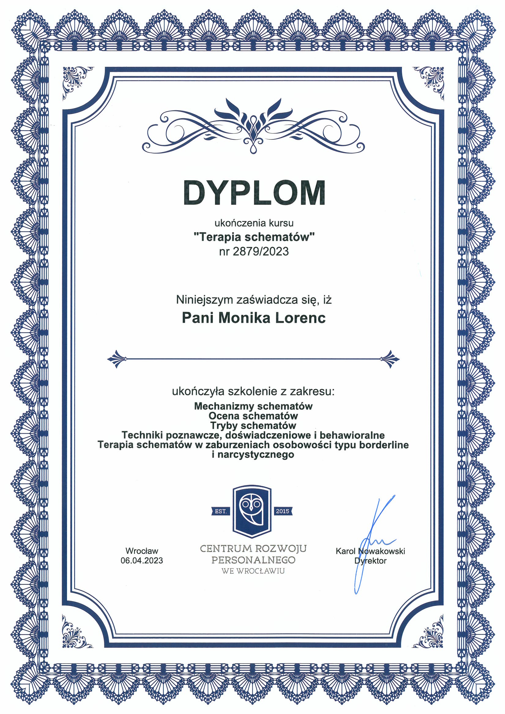 certyfikaty_psycholog_mgr_monika_lorenc_11