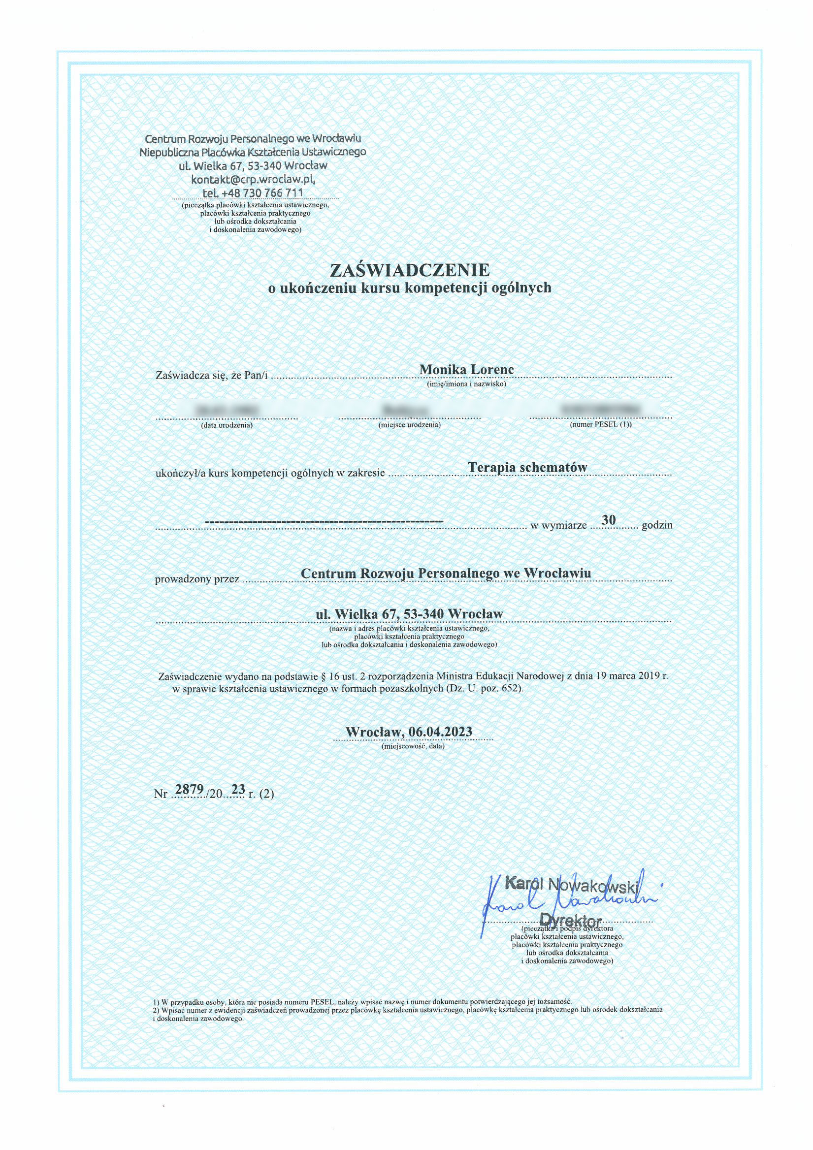 certyfikaty_psycholog_mgr_monika_lorenc_20