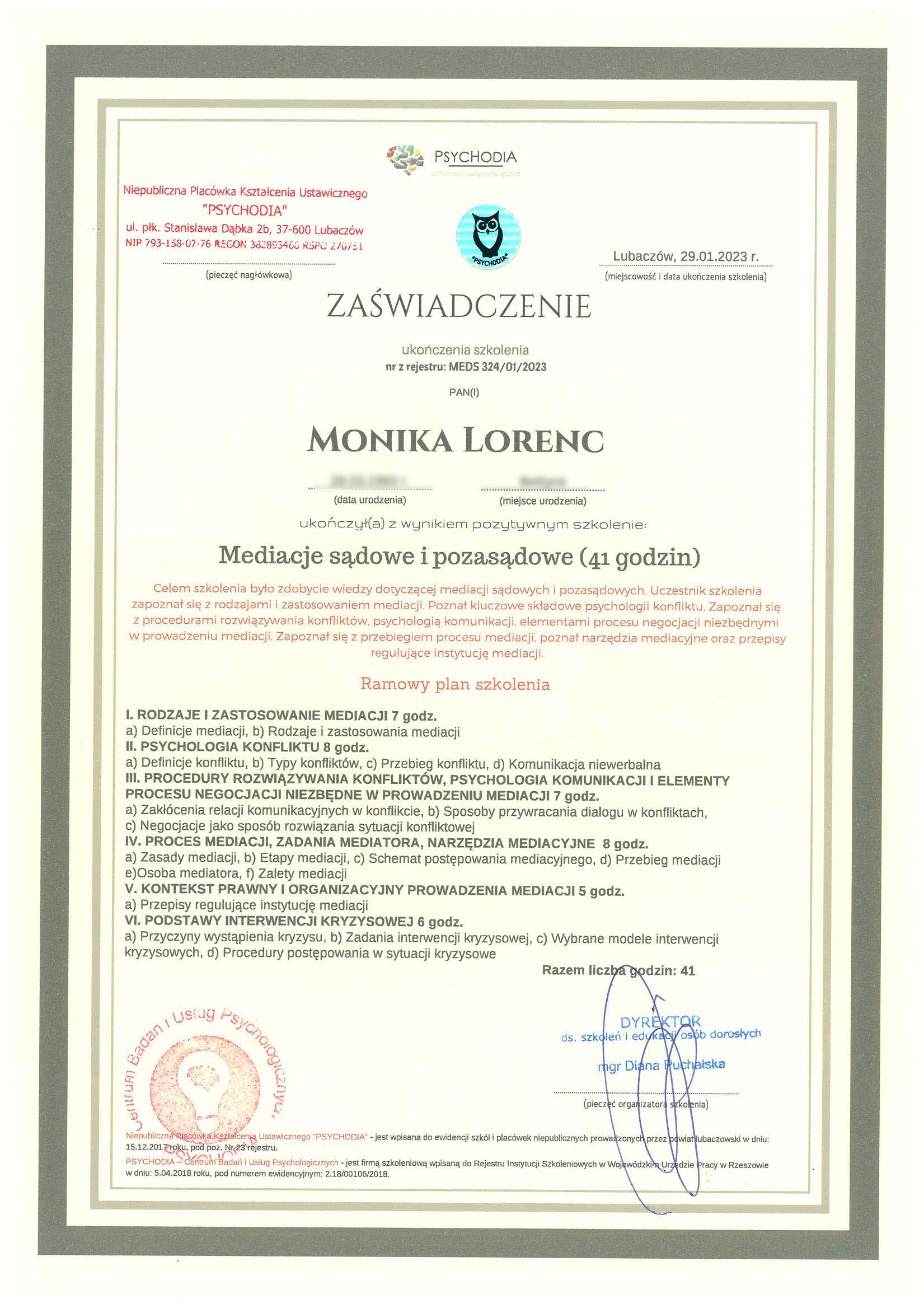 certyfikaty_psycholog_mgr_monika_lorenc_28