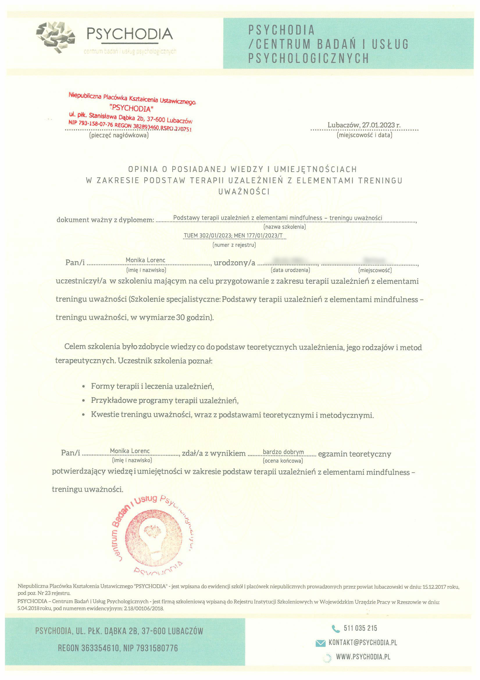 certyfikaty_psycholog_mgr_monika_lorenc_32