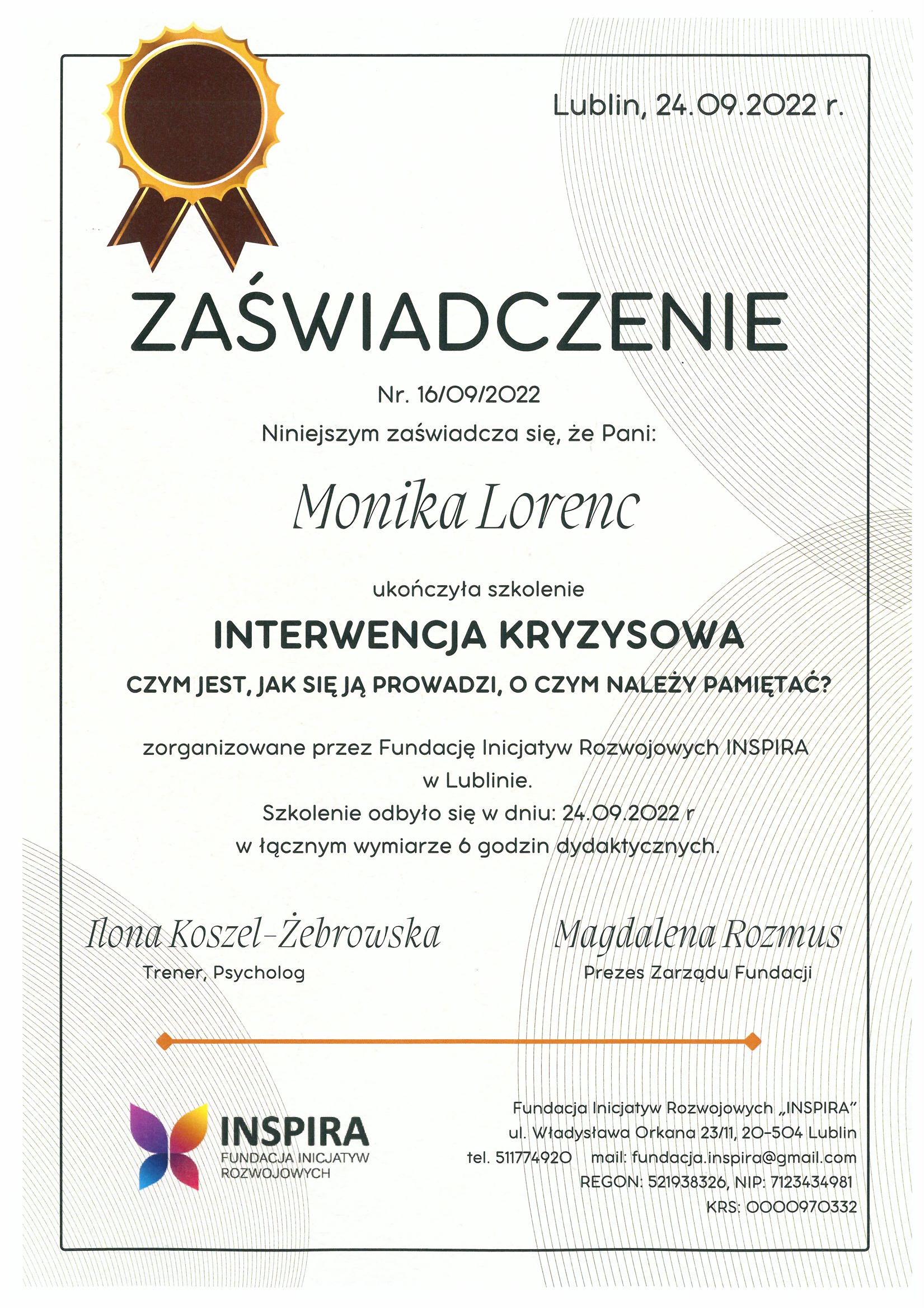 certyfikaty_psycholog_mgr_monika_lorenc_49