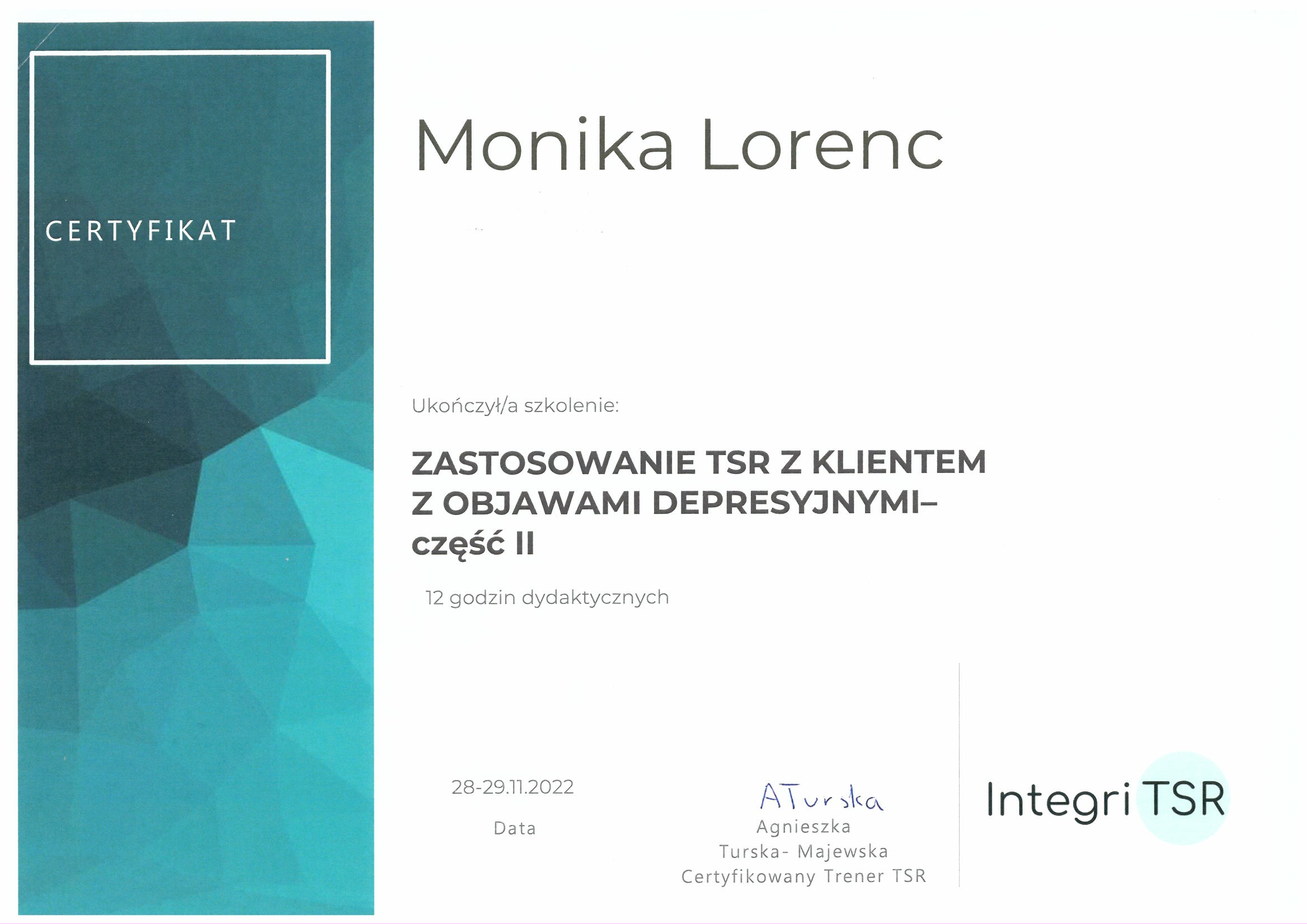 certyfikaty_psycholog_mgr_monika_lorenc_6